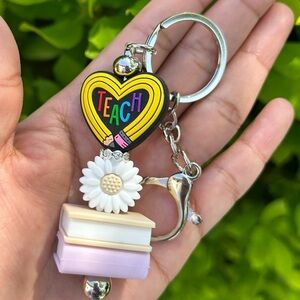 🍎👩‍🏫 Teacher Keychain